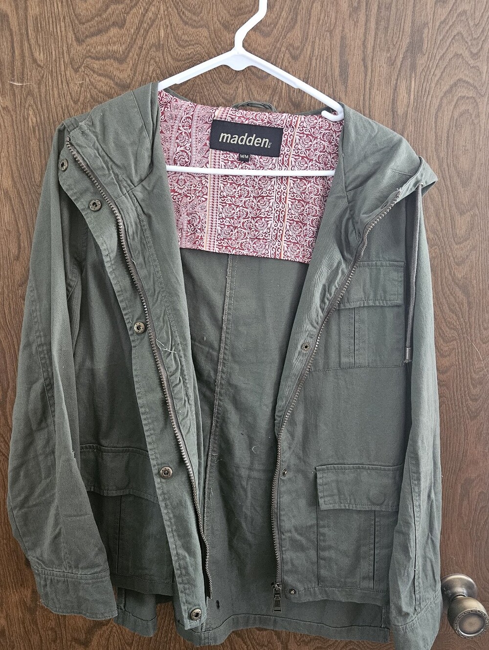 Madden Womens Olive Jacket